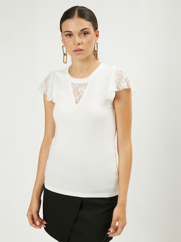 Influencer - Camiseta en blanco: frente