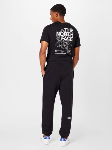 THE NORTH FACE - Tapered Calças 'ESSENTIAL' em preto