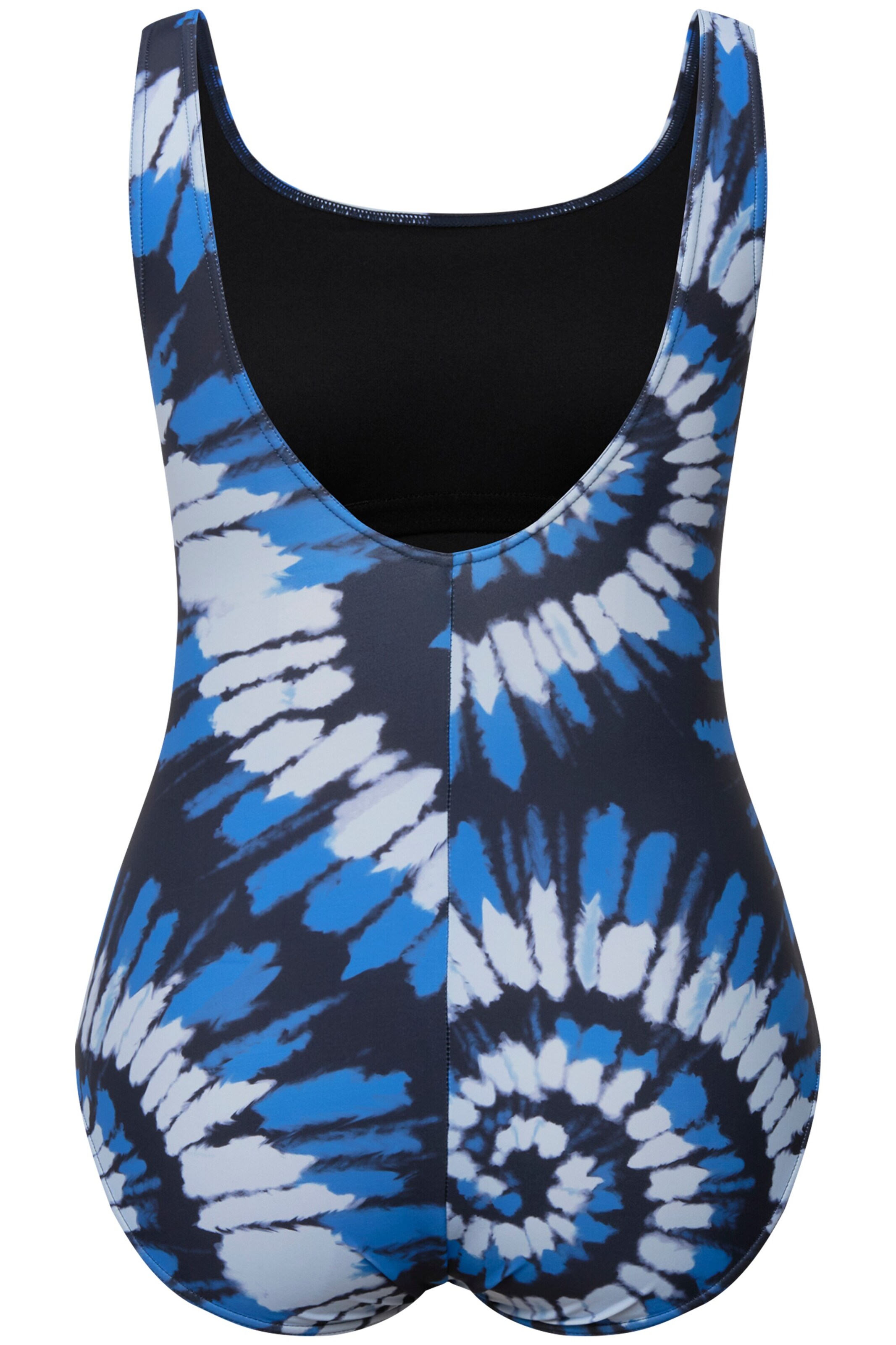 Ulla Popken Bustier Badpak in Blauw