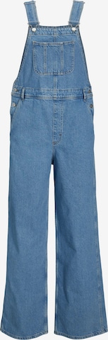JJXX Szeroka nogawka Ogrodniczki jeansowe 'Lean' w kolorze niebieski: przód