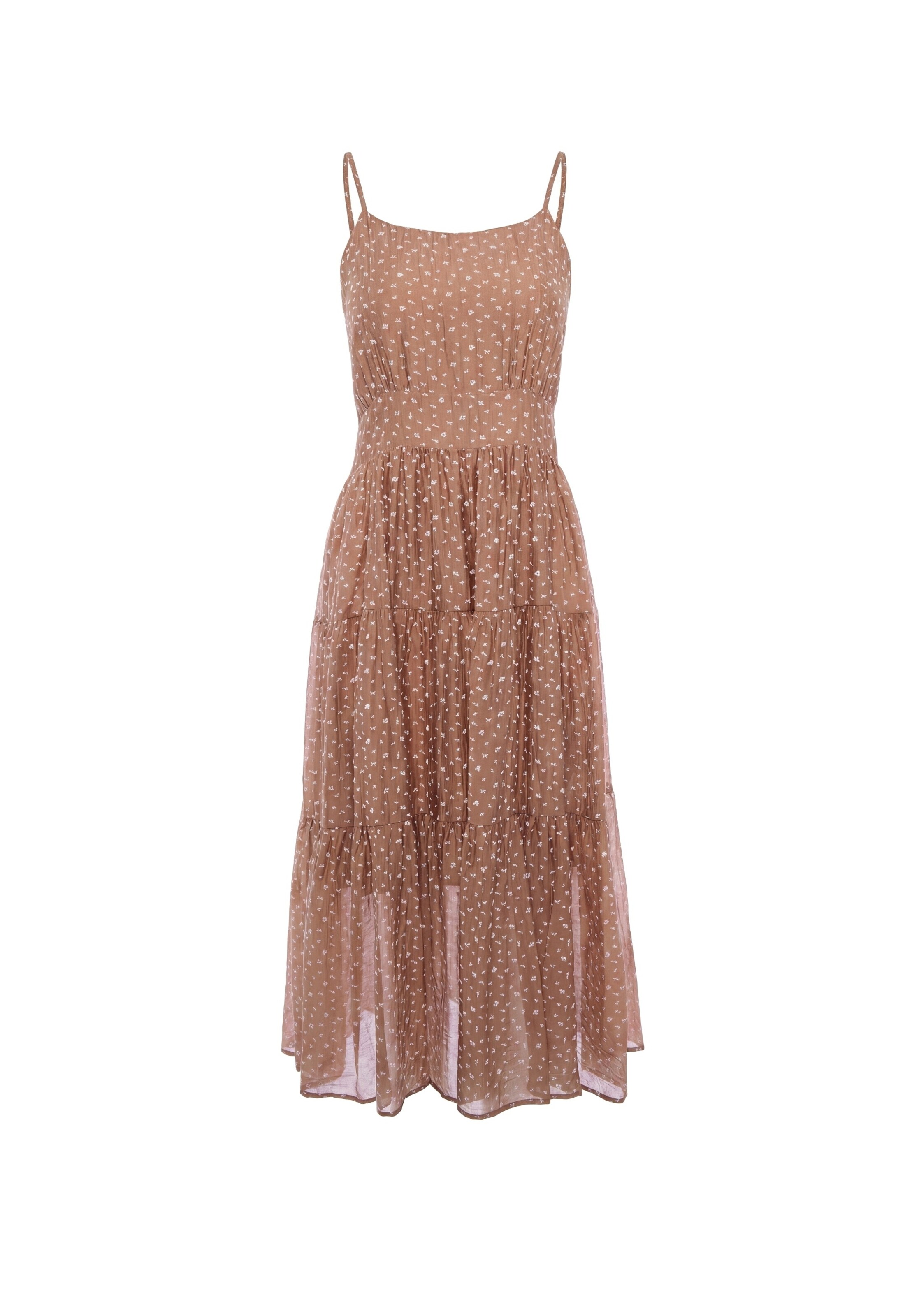 Usha - Vestido em castanho