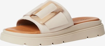 Tamaris Pantolette in Beige: Vorderseite