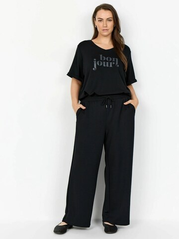 Wasabi Concept Normální Kalhoty ' WA-SEBINA 2 ' – černá: přední strana