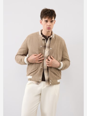 Veste mi-saison 'Ellis' Bolongaro Trevor en beige : devant