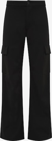 Mavi Loose fit Cargo Pants in Black: front