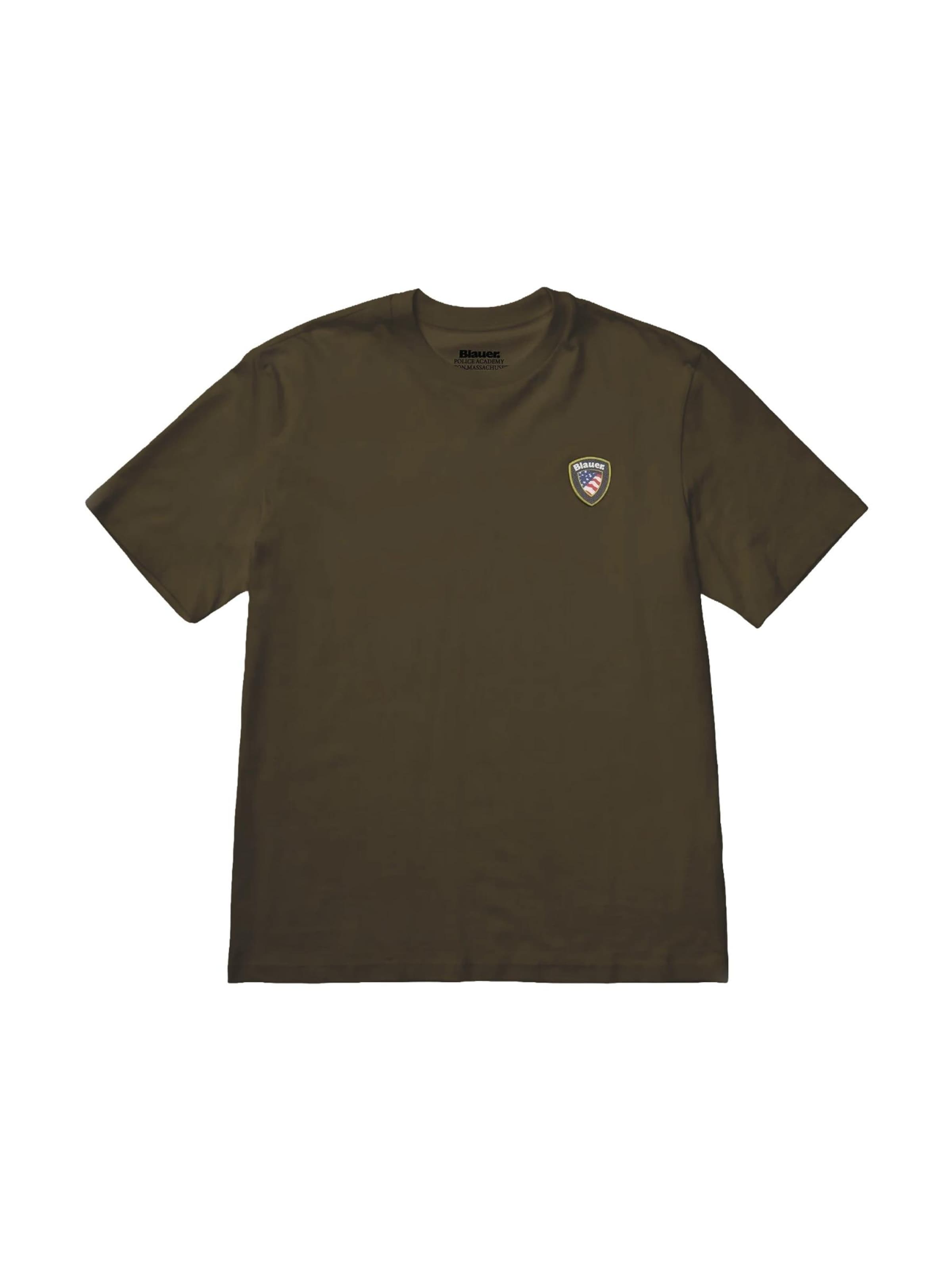 Blauer Shirt 'BLAUER FAXON T-SHIRT T-SHIRT' in Green: front