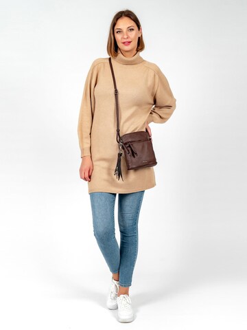 TAMARIS Shoulder Bag ' Adele ' in Brown: front