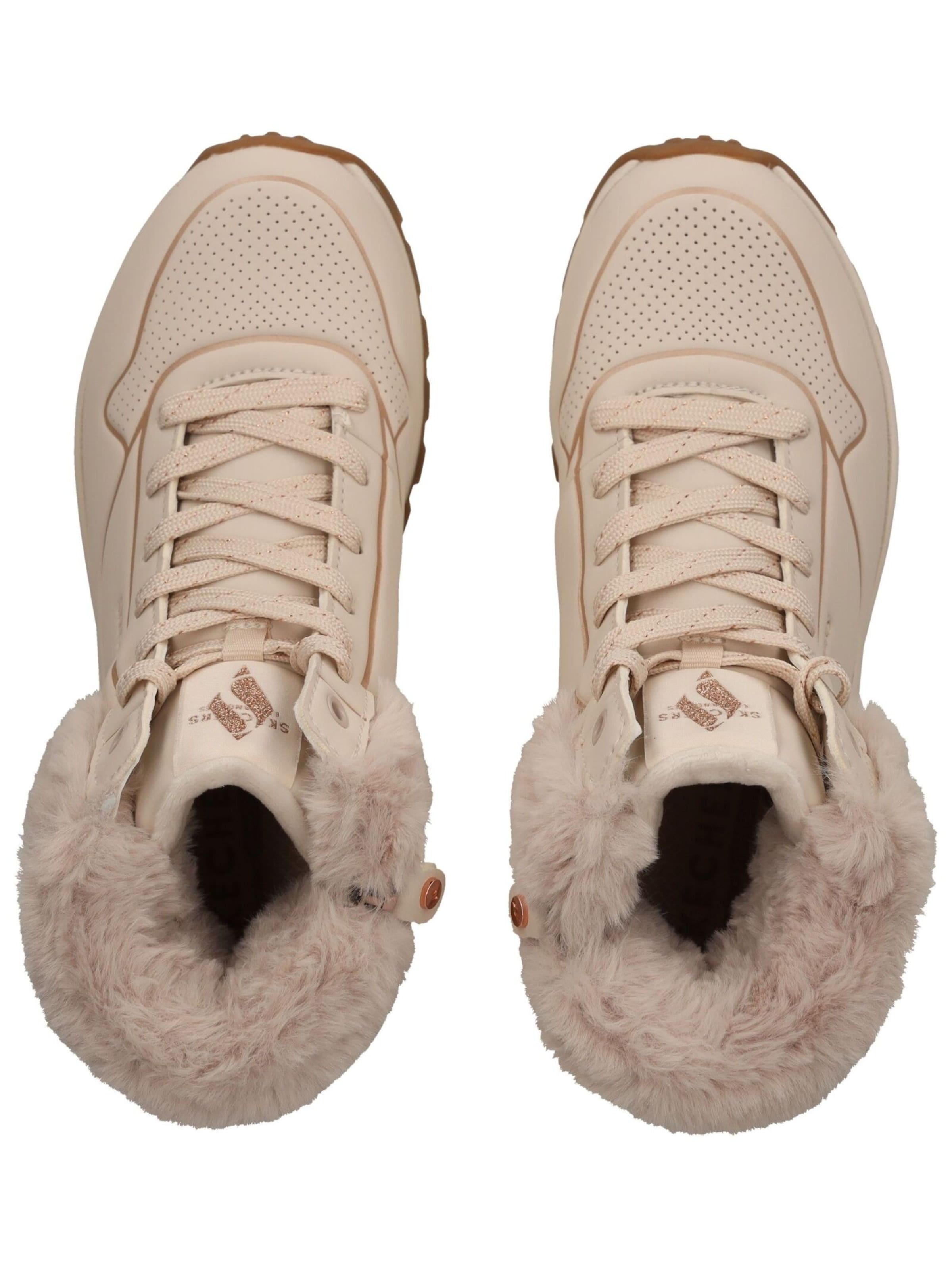 Stivaletto stringato di SKECHERS in beige