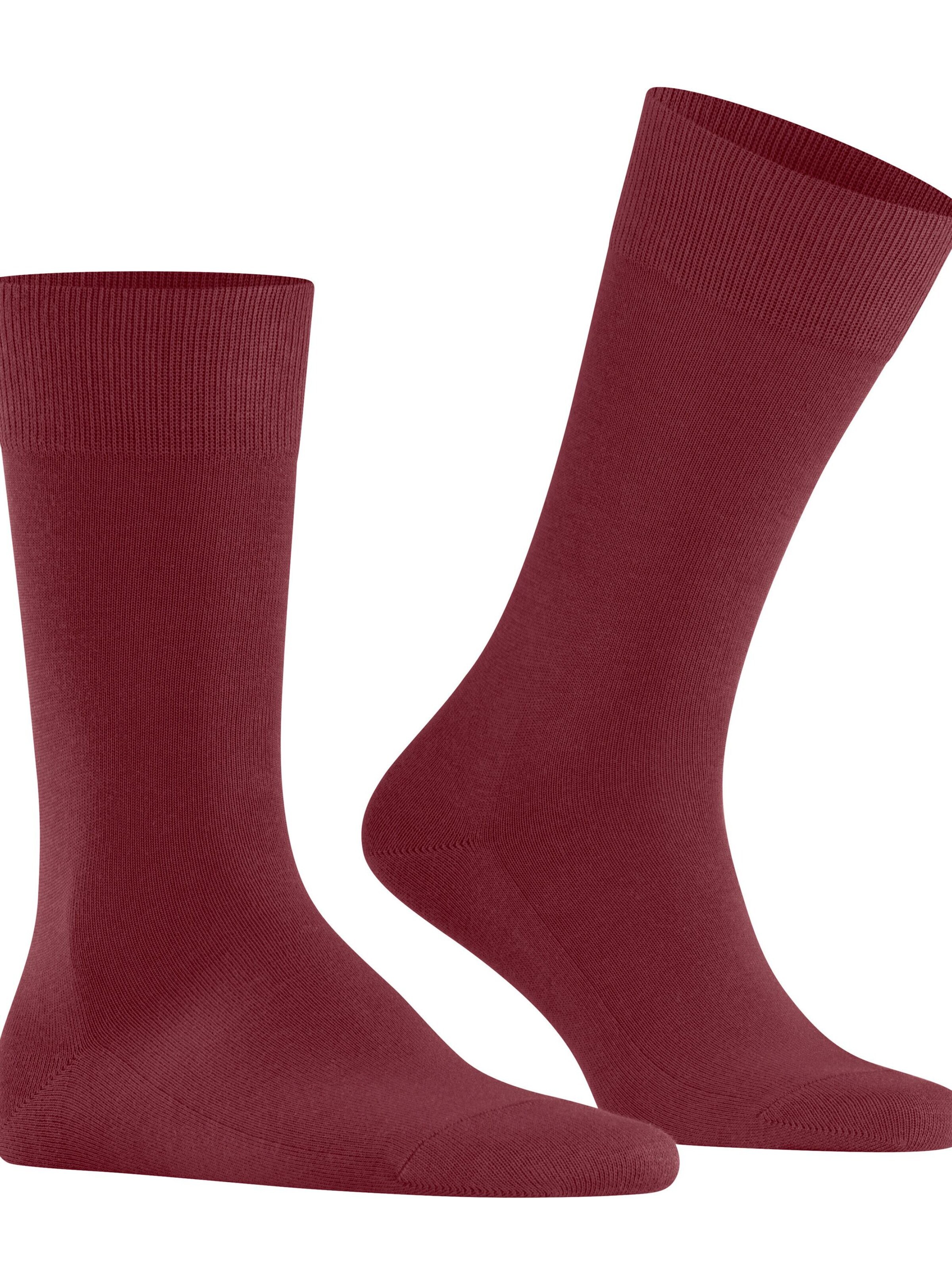 FALKE Socks 'Family' in Red: front