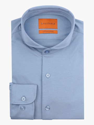 Suitable Hemd in Blau: Vorderseite