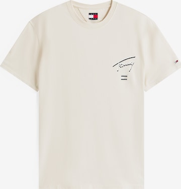 smėlio Tommy Jeans Marškinėliai: priekis