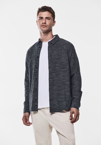 Street One MEN Regular Fit Hemd in Grau