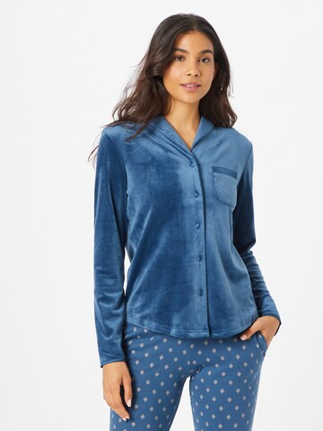 TRIUMPH - Camisa de pijama em azul: frente