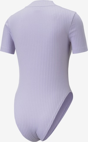 PUMA Shirt Bodysuit in Purple