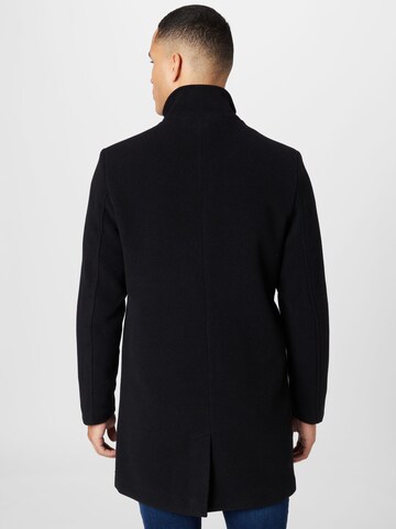 Only & Sons Between-Seasons Coat 'DEVON' in Black