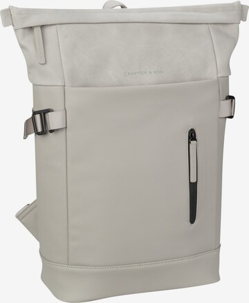 Kapten & Son Rucksack 'Aarhus Oyster' in Grau