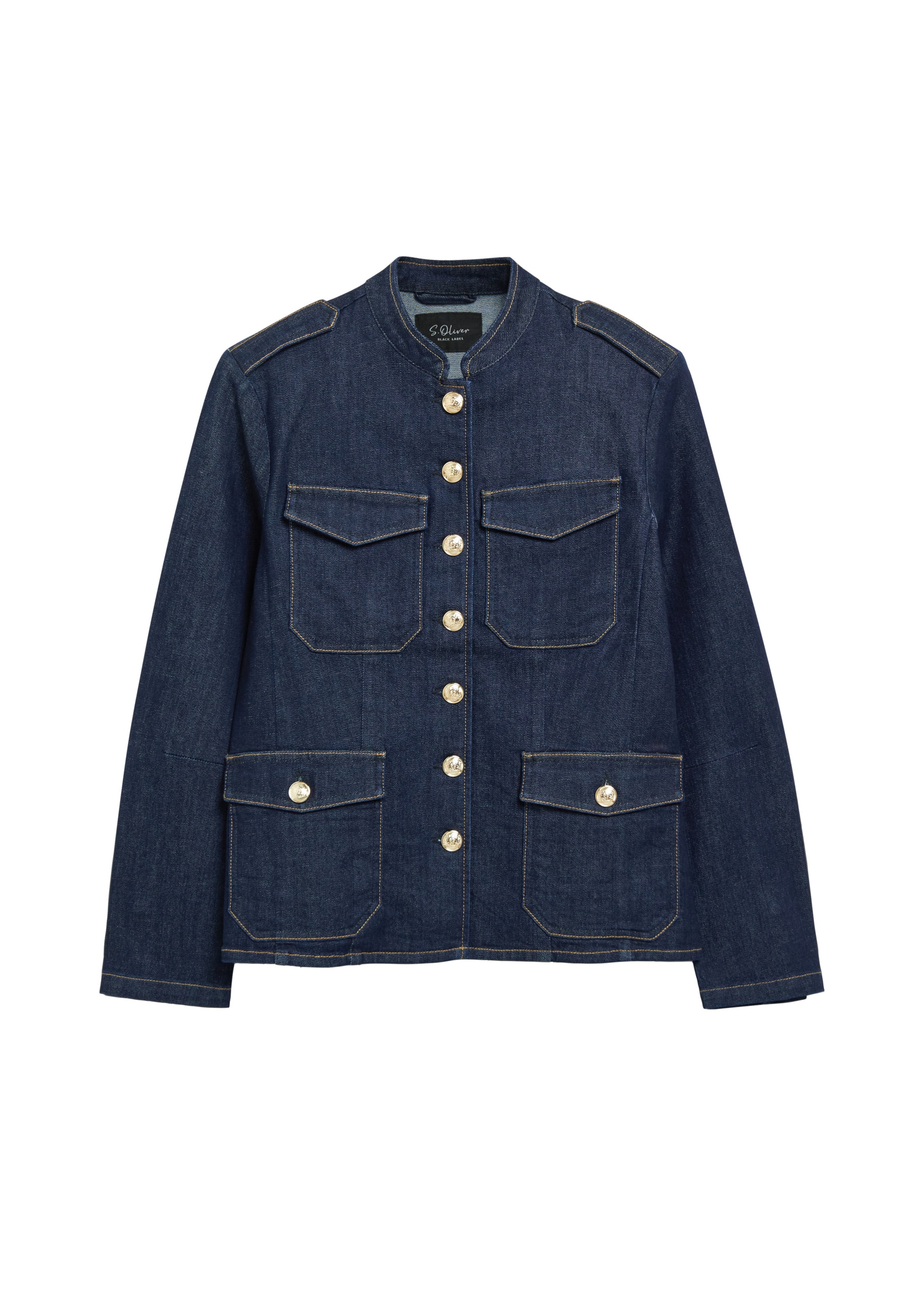 s.Oliver Tussenjas in Blauw: voorkant