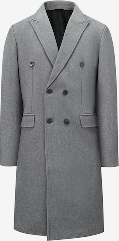 YOUTHUP Winter Coat in Grey: front