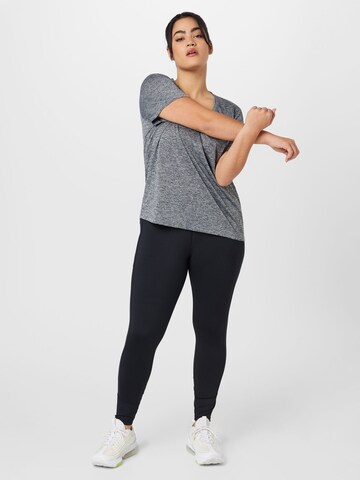 Only Play Curvy Performance Shirt 'IVY' in Grey