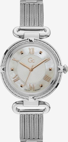Orologio analogico 'CableChic' di Gc in argento: frontale