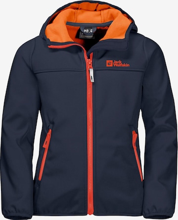 JACK WOLFSKIN Outdoorjas 'Fourwinds' in Blauw: voorkant