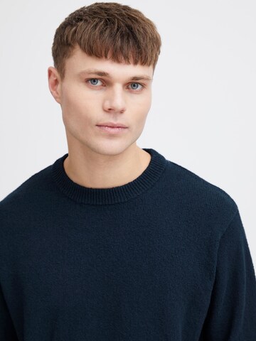!Solid Pullover 'Ike' in Blau