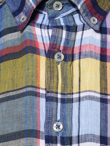 FYNCH-HATTON Regular fit Button Up Shirt in Blue