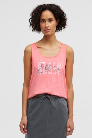 Soccx Top in Orange: Vorderseite