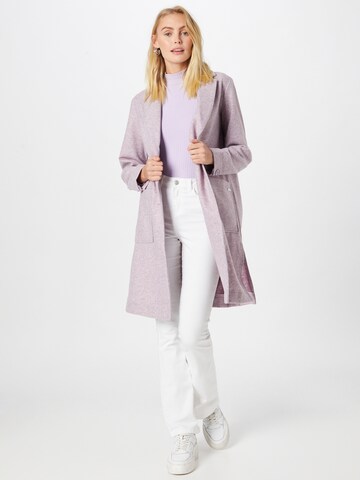 TOM TAILOR DENIM Between-Seasons Coat in Purple