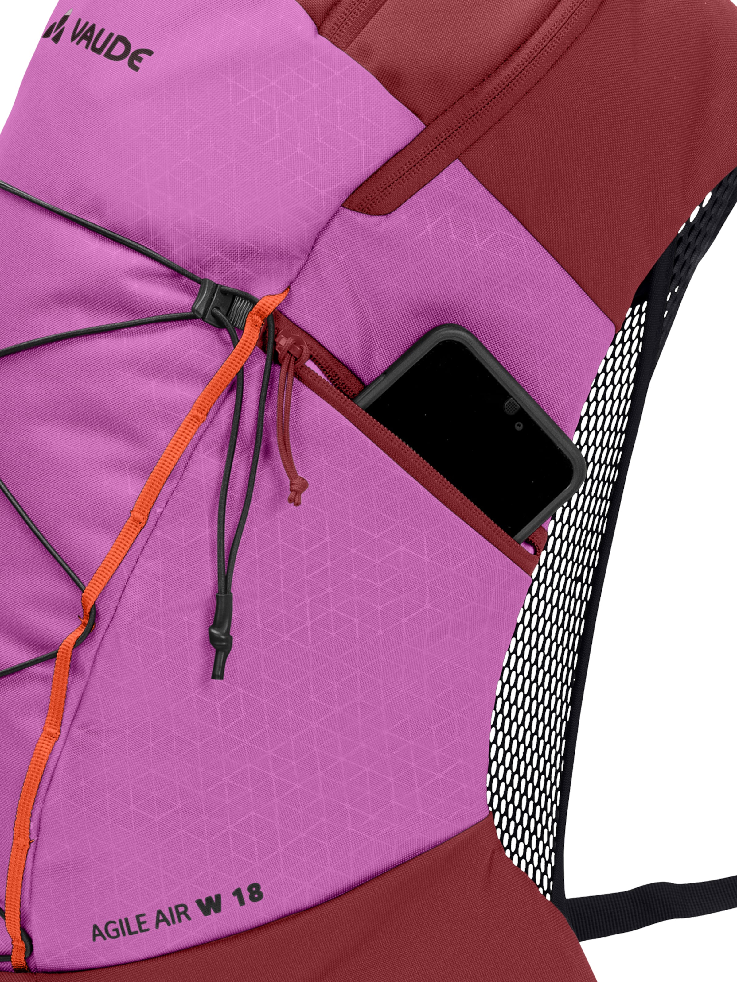 VAUDE Sportrucksack 'Agile Air' in Pink