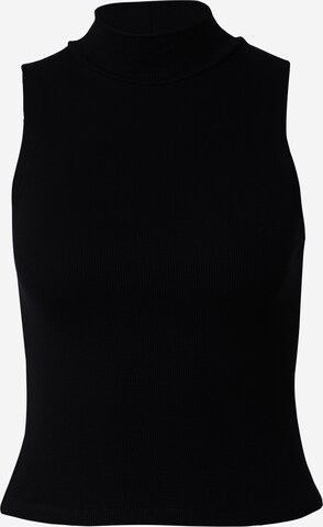 ABOUT YOU Top 'Charlize' in Black: front
