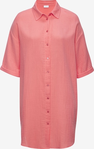 BEACH TIME Bluse in Pink: Vorderseite