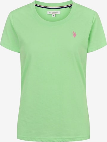 U.S. POLO ASSN. Paita 'Amy' värissä vihreä: etupuoli