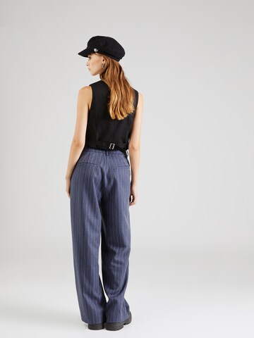 Wide Leg Pantalon 'ELVIA' SISTERS POINT en bleu