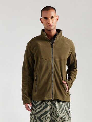 KILLTEC Функциональная флисовая куртка 'KOW 90' в Зеленый: спереди
