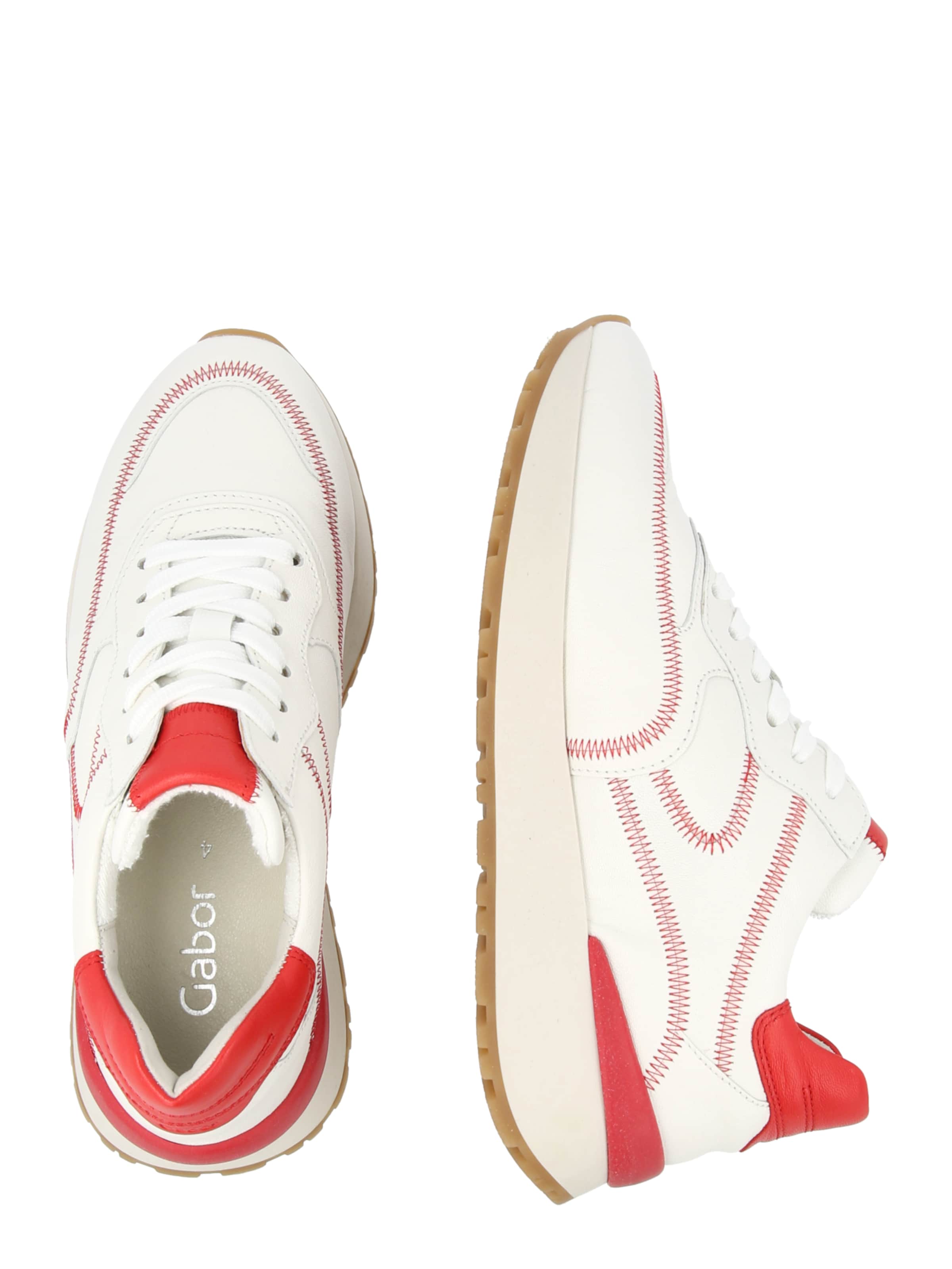 Sneaker bassa di GABOR in bianco: lato
