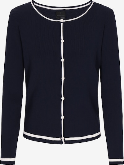 DreiMaster Klassik Cardigan i navy / hvid, Produktvisning