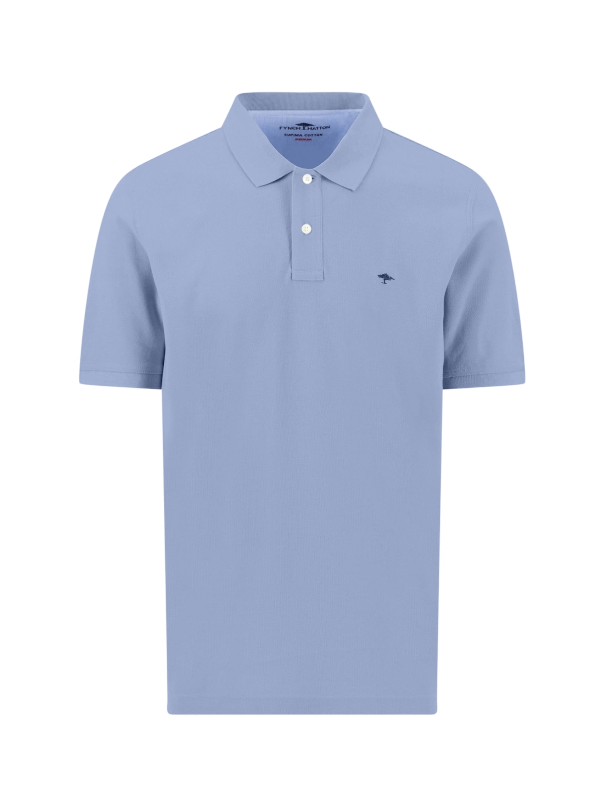Fynch Hatton Shirt 'FYNCH-HATTON'‌ in Blau: Vorderseite