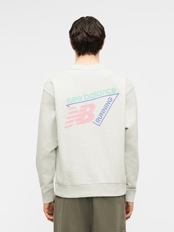 new balance Sweatshirt i vit: framsida