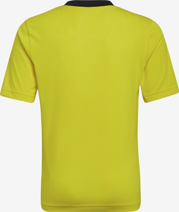 T-Shirt fonctionnel 'Entrada 22' ADIDAS PERFORMANCE en jaune