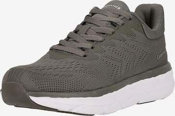 ENDURANCE Platform trainers 'Masako' in Grey: front