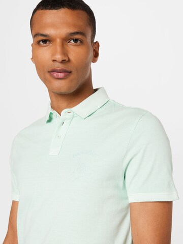 TOM TAILOR Poloshirt in Grün