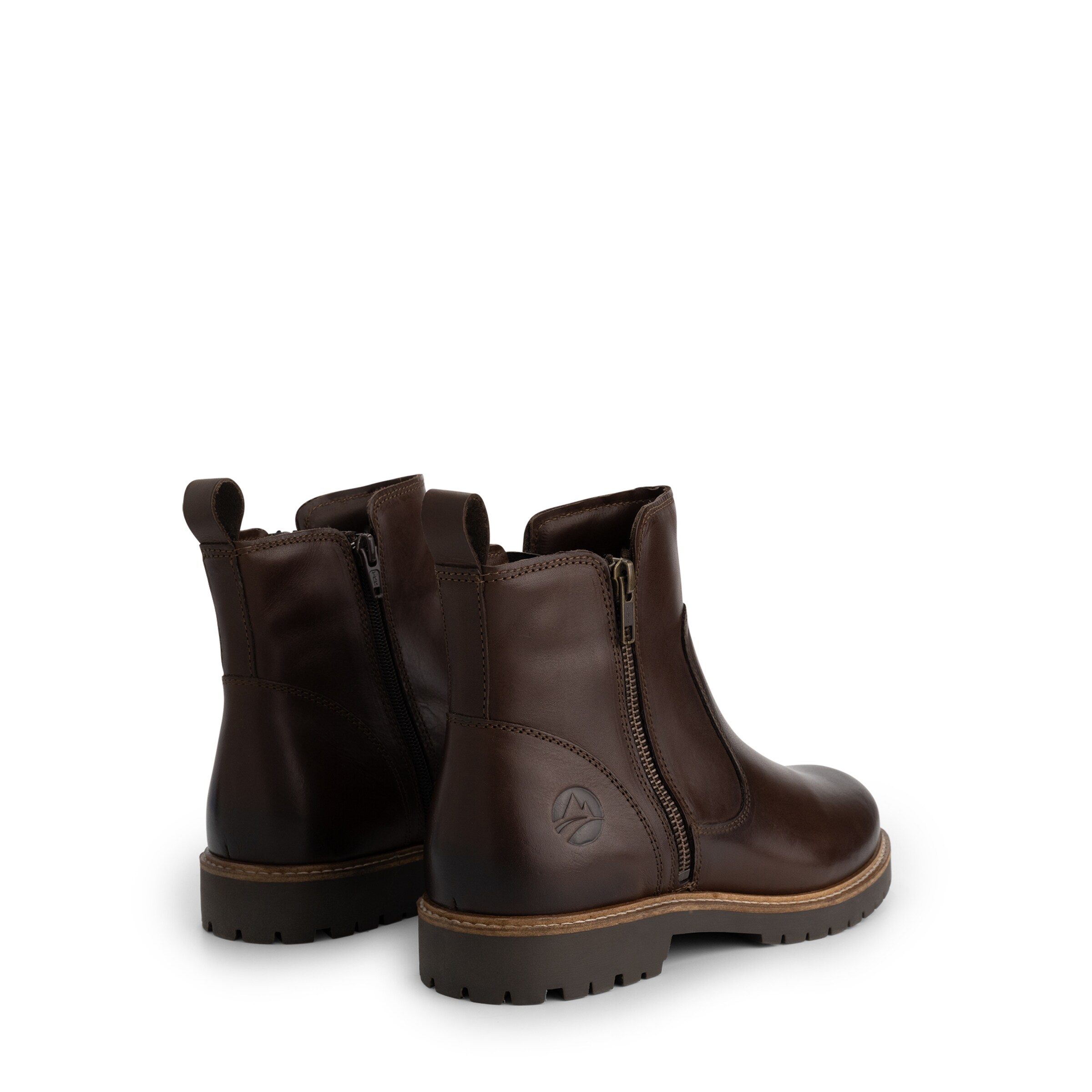 Travelin Bootie 'Karup' in Brown