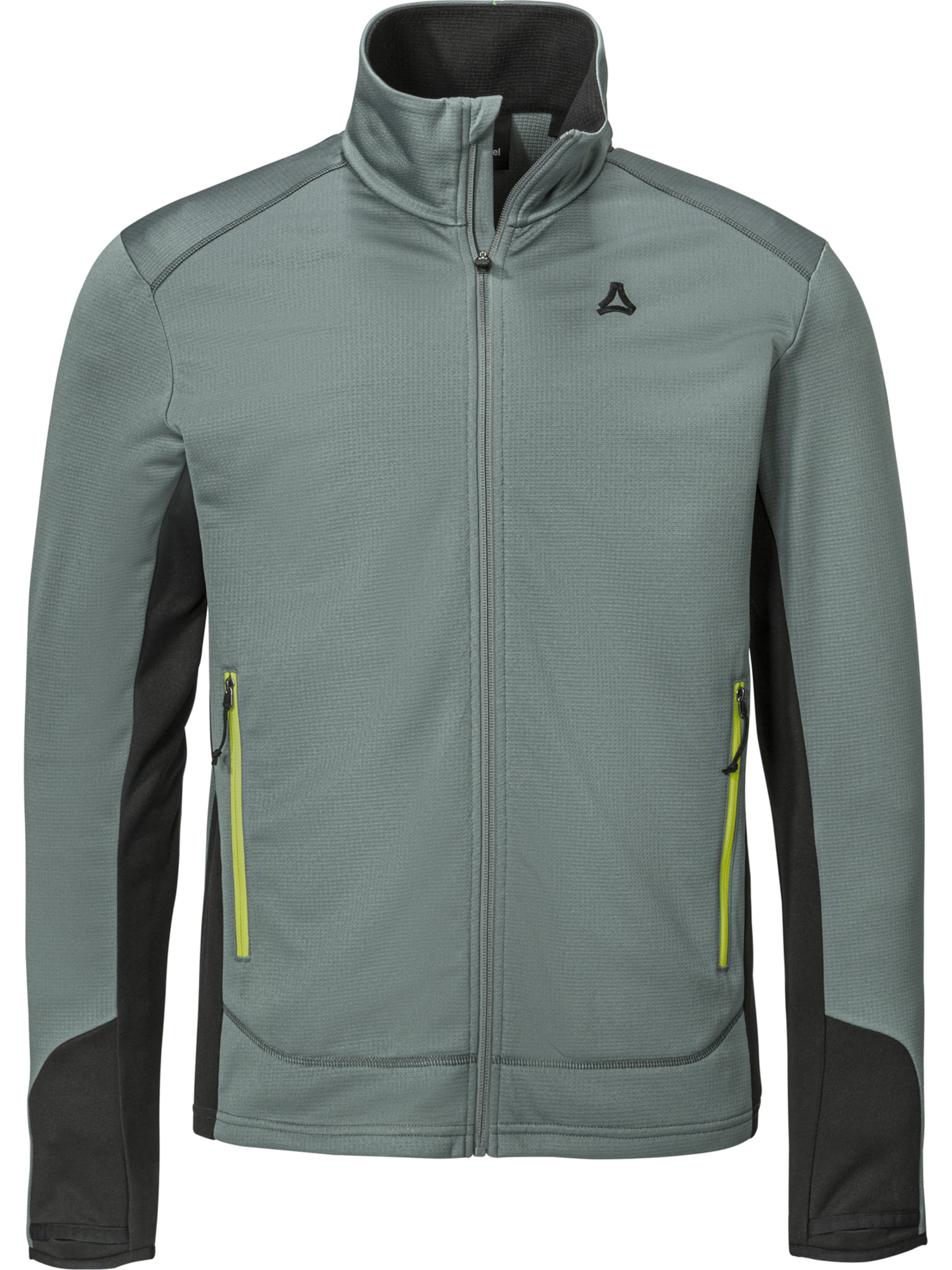 Schöffel Athletic Fleece Jacket in Grey: front
