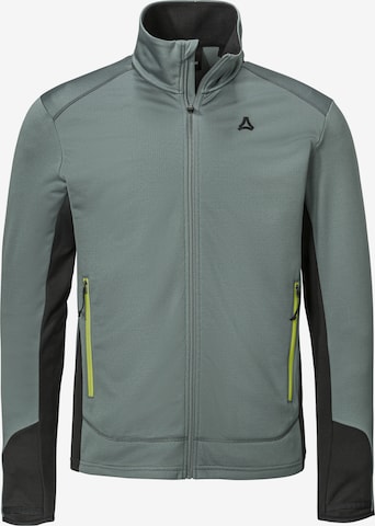 Schöffel Athletic Fleece Jacket in Grey: front