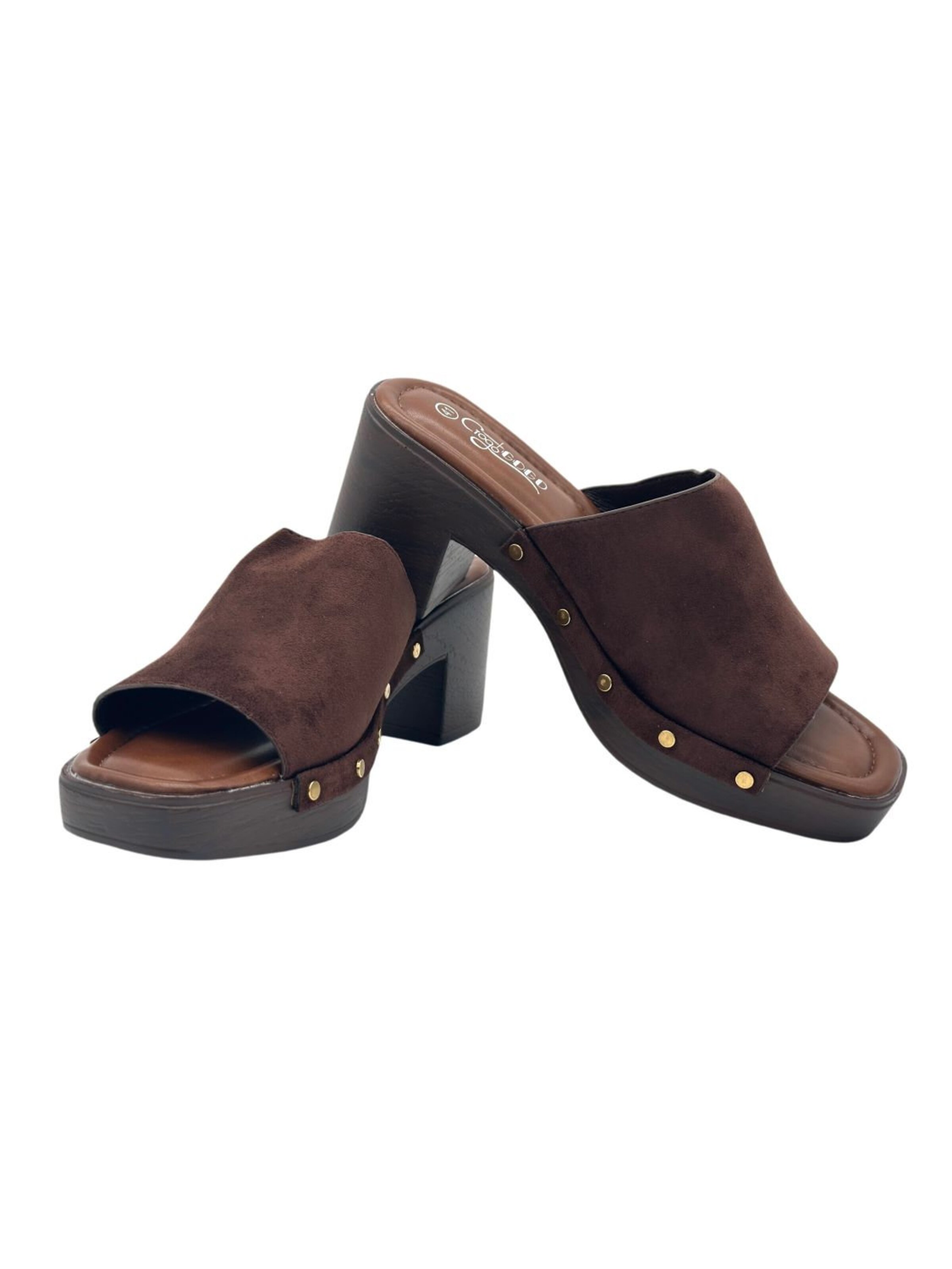 Nowaland Mules in Brown