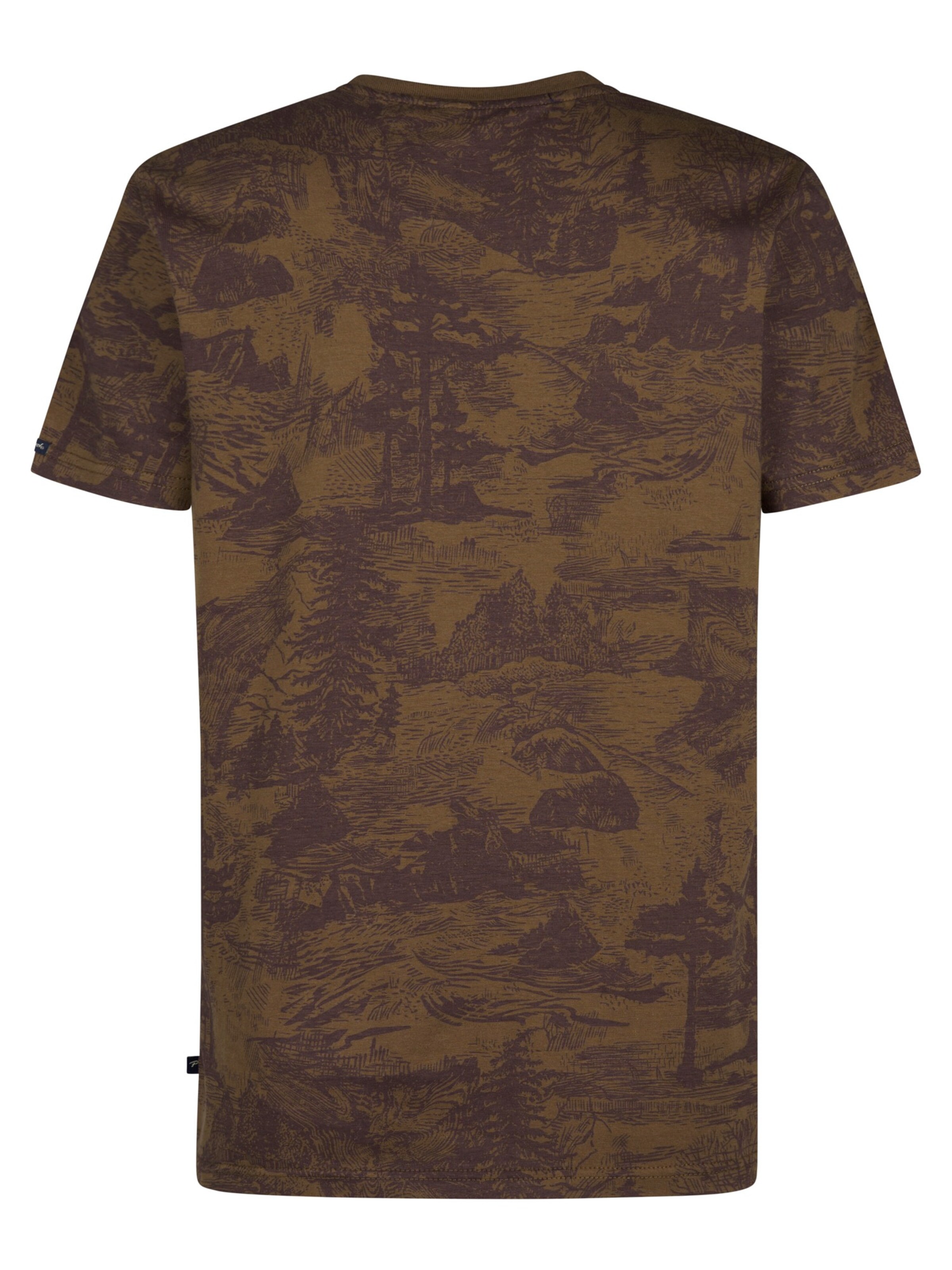 Petrol Industries - Camiseta en marrón