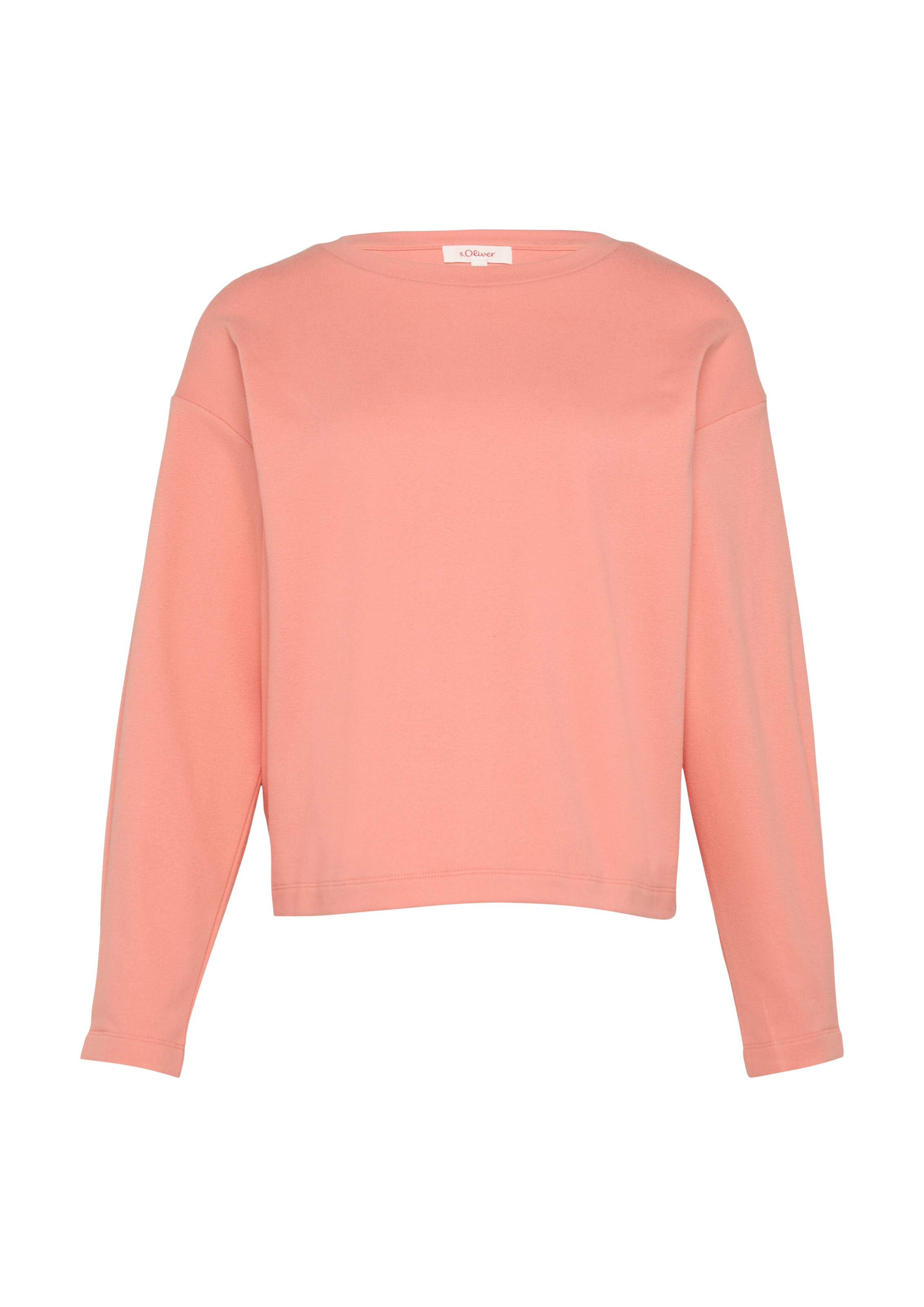 s.Oliver Sweatshirt in Roze: voorkant