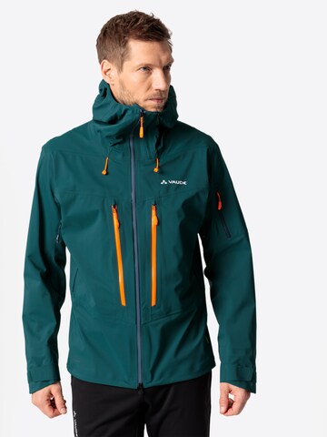 VAUDE Outdoorjas 'Monviso' in Blauw: voorkant