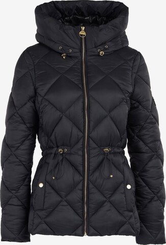 Veste mi-saison 'Napier' Barbour International en noir : devant